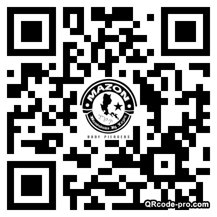 QR code with logo 3FO00