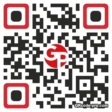 QR code with logo 3FUx0