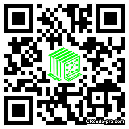 QR code with logo 3FWD0
