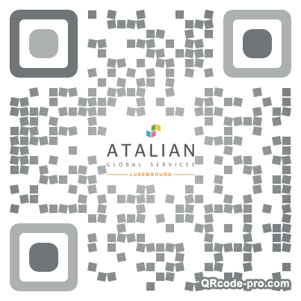 QR code with logo 3FnJ0
