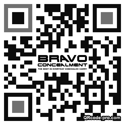 QR code with logo 3FoD0