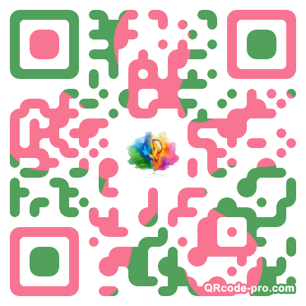 QR code with logo 3GxM0