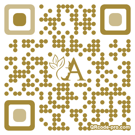 QR code with logo 3H4L0