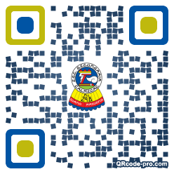 QR code with logo 3Hex0