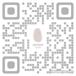 QR code with logo 3Hho0
