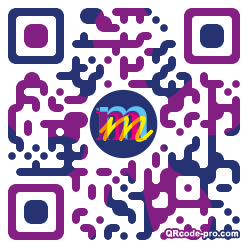 QR code with logo 3HrD0