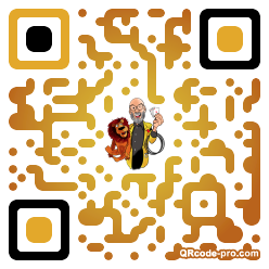 QR code with logo 3IrV0