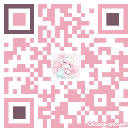 QR code with logo 3L3P0