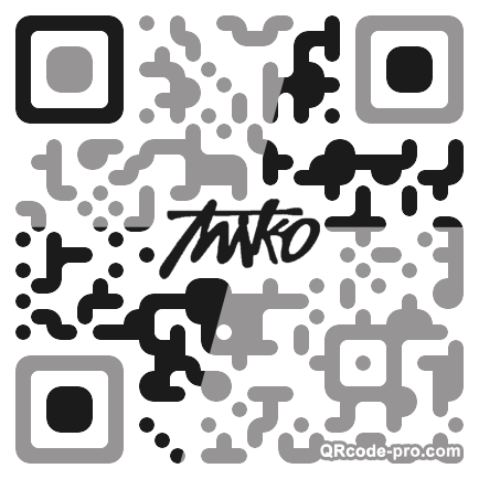 QR code with logo 3MJ80