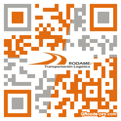 QR code with logo 3MNt0