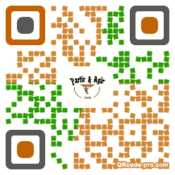 QR code with logo 3MOW0