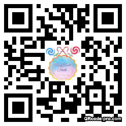 QR code with logo 3Mbo0