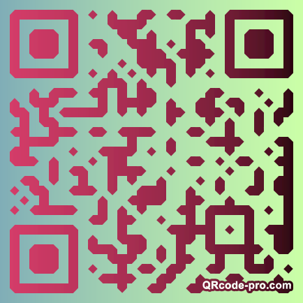 QR code with logo 3Mdg0