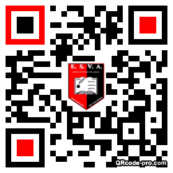 QR code with logo 3MiX0