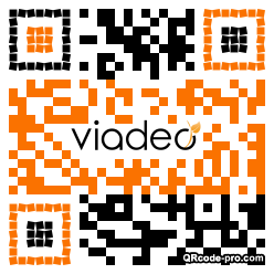 QR code with logo 3Mo50