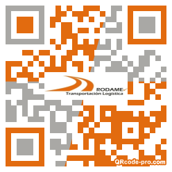 QR code with logo 3Ms10