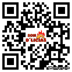 QR code with logo 3MtR0