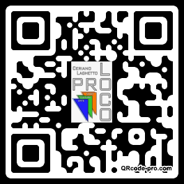 QR code with logo 3Mvr0
