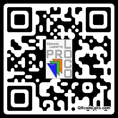 QR code with logo 3Mvr0