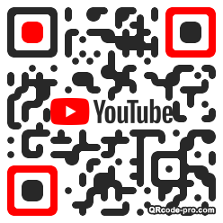 QR code with logo 3blk0