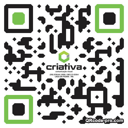 QR code with logo 3bpz0