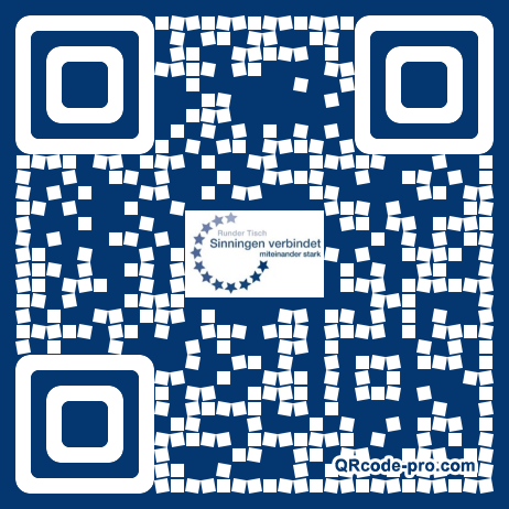 QR code with logo 3bs90