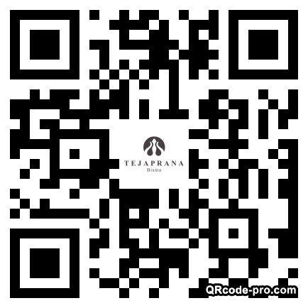 QR code with logo 3bw30