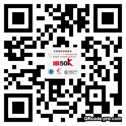QR code with logo 3cD40