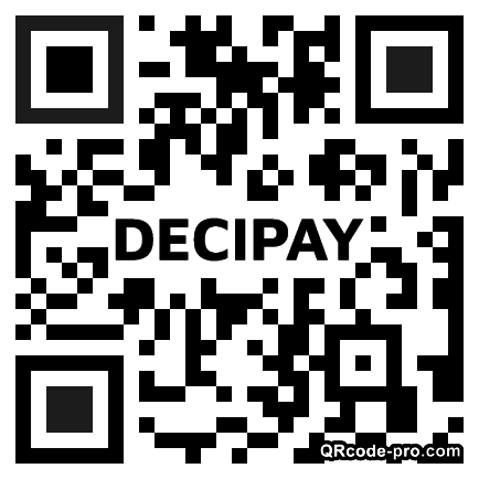 QR code with logo 3cDG0