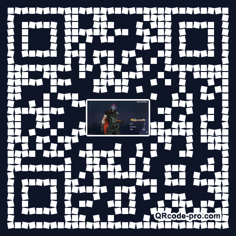 QR code with logo 3d7W0