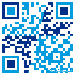 QR code with logo 3dhm0