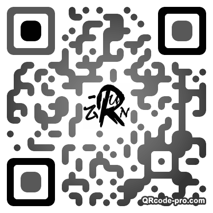 QR code with logo 3dlH0