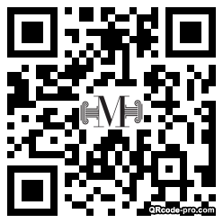 QR code with logo 3drg0