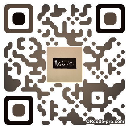 QR code with logo 3dvh0