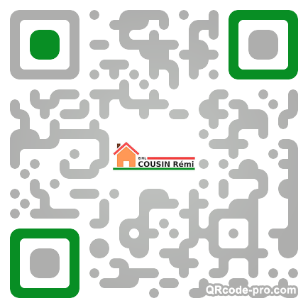 QR code with logo 3dxY0