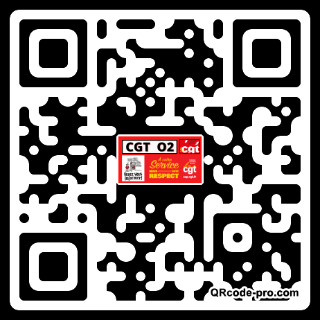 QR code with logo 3fD30