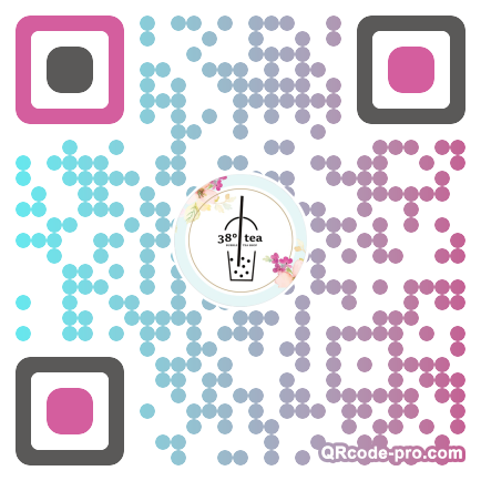 QR code with logo 3fjo0