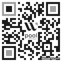 QR code with logo 3gao0