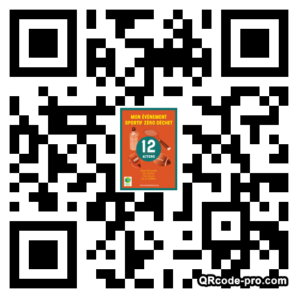 QR code with logo 3hQJ0