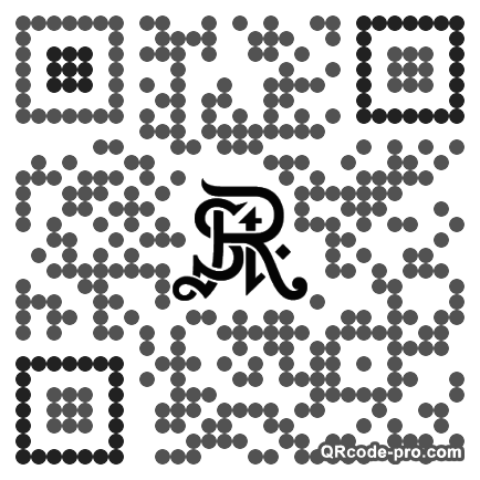 QR code with logo 3hau0