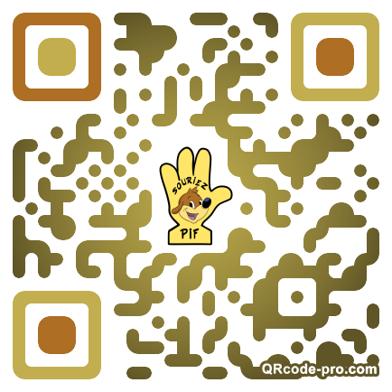 QR code with logo 3iBE0