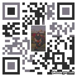QR code with logo 3iFo0