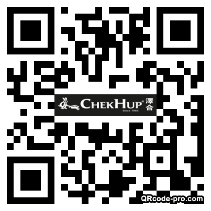 QR code with logo 3iME0