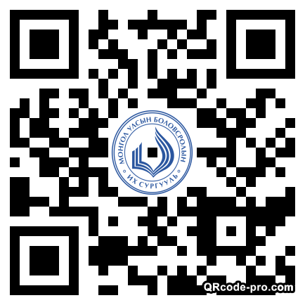 QR code with logo 3iRB0