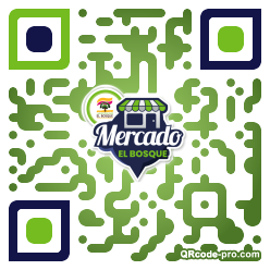 QR code with logo 3iVC0