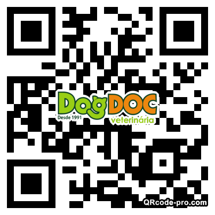 QR code with logo 3iWr0