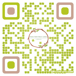 QR code with logo 3m060