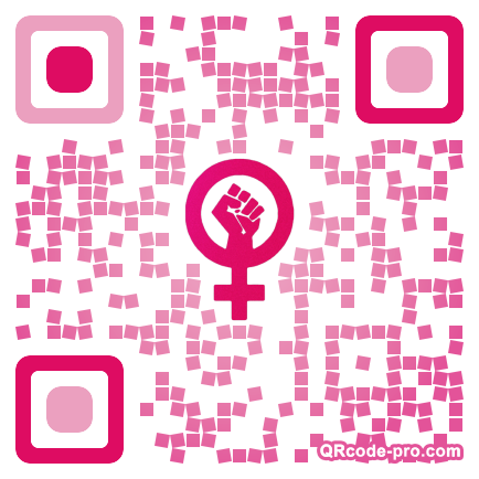 QR code with logo 3nFX0