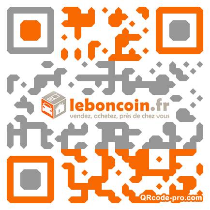 QR code with logo 3nPw0