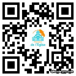 QR code with logo 3nmt0
